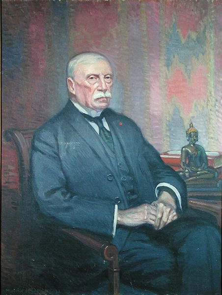 Auguste Pavie (1847-1925) (óleo sobre tela) de Maurice Walter Edmond de Lambert