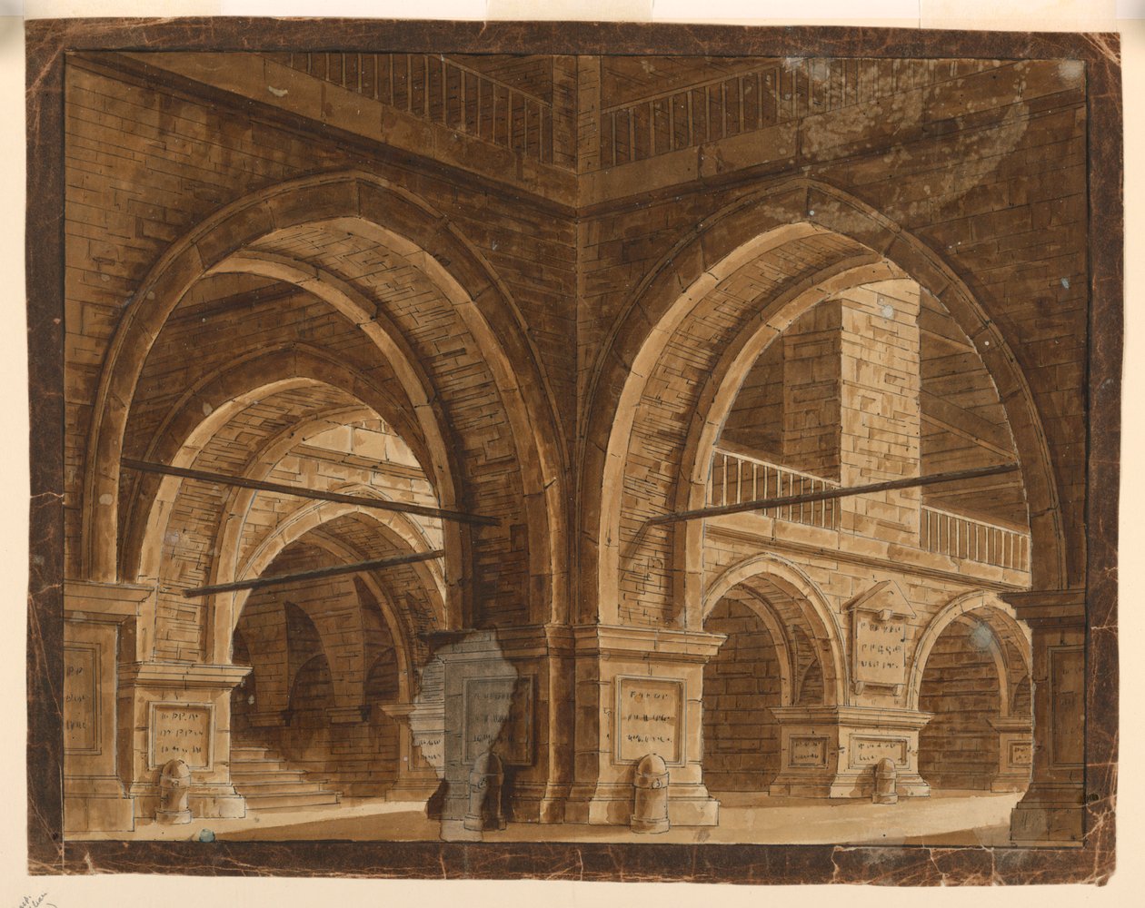 Cenário, Interior do Grande Salão de Mauro Antonio Tesi