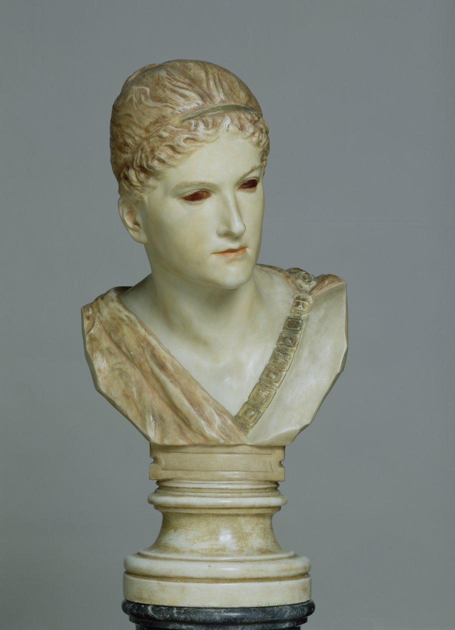 Cassandra, c.1895 (mármore) de Max Klinger