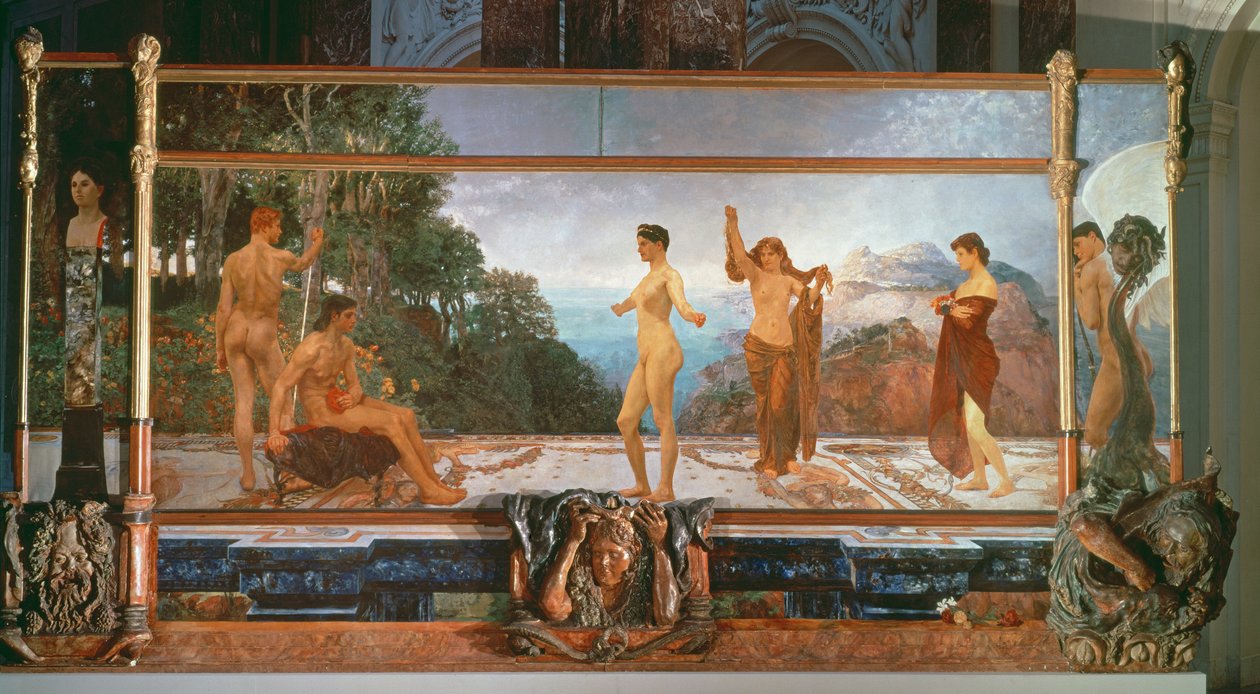 O julgamento de Paris de Max Klinger