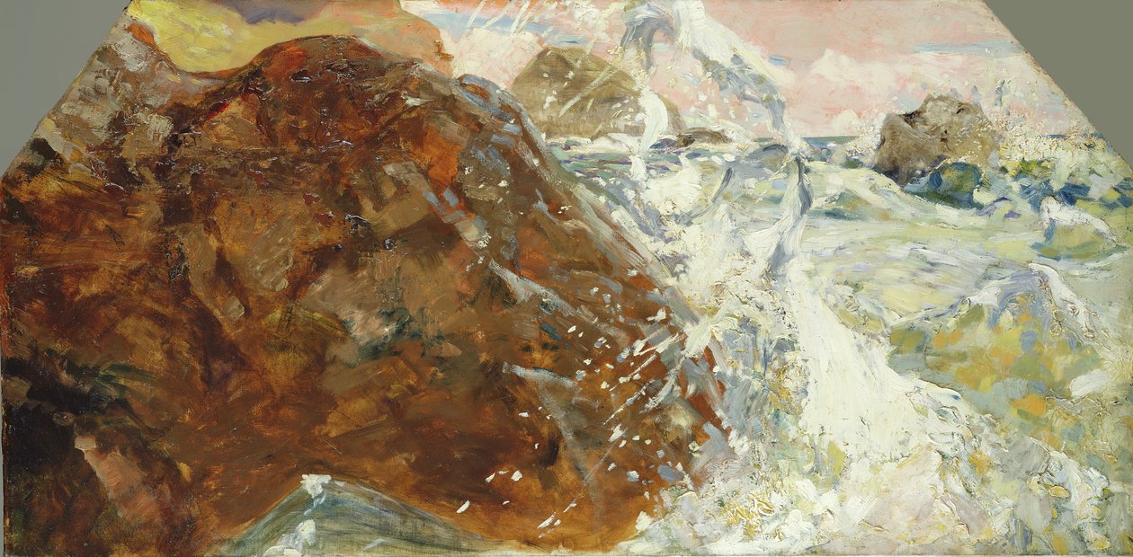 O Surf, 1884-85 de Max Klinger