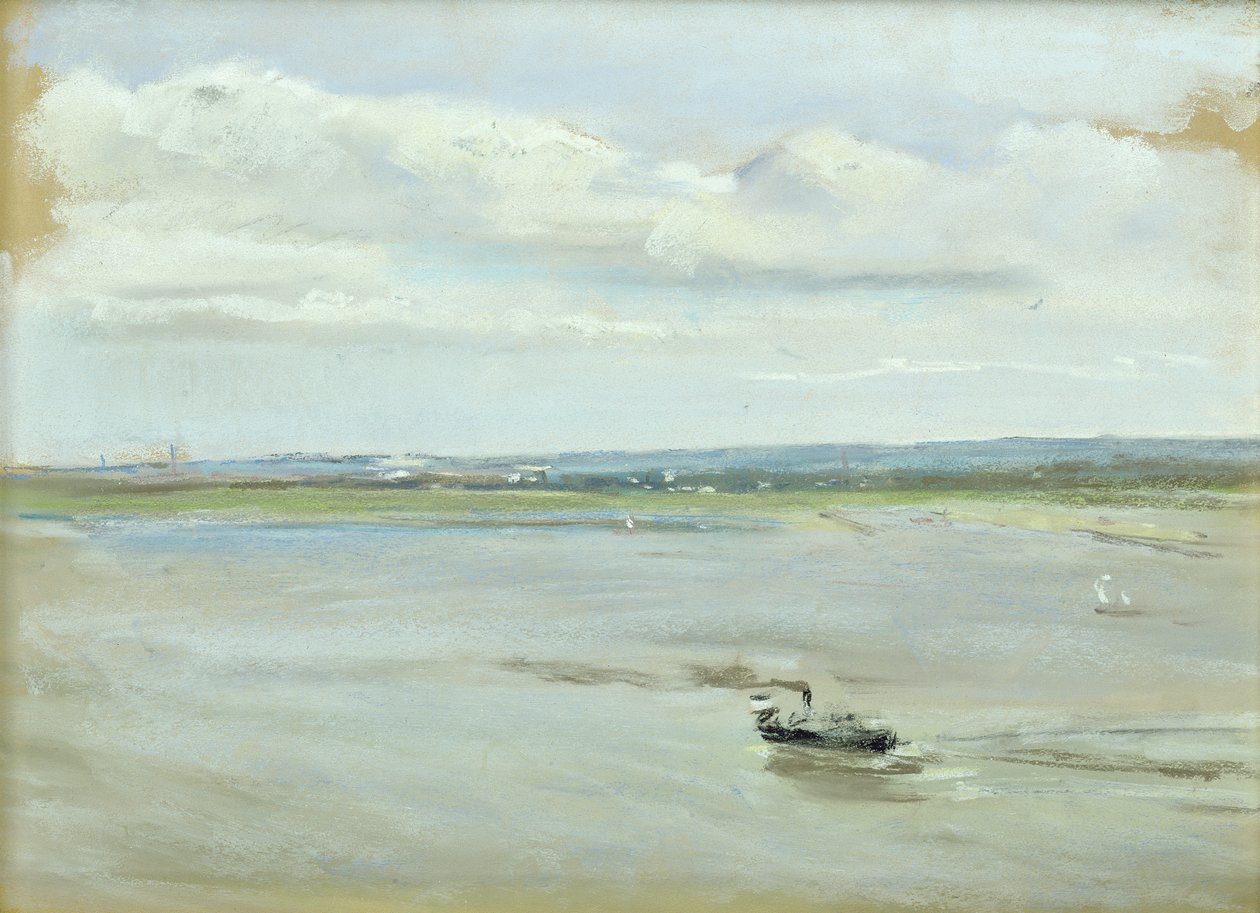 Depois da chuva, 1902 (pastel sobre papel) de Max Liebermann