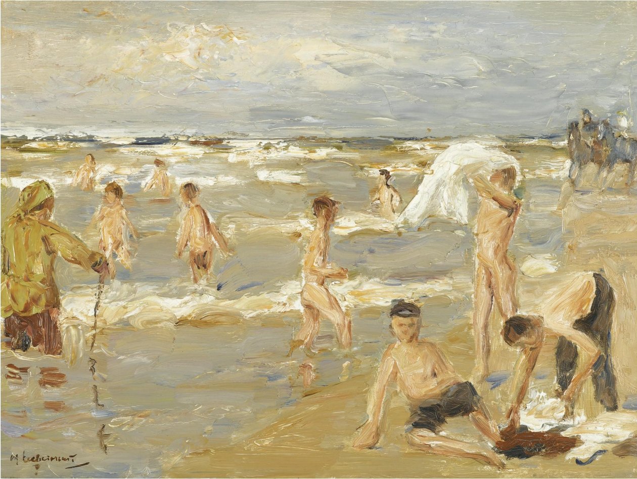 Bathering boys de Max Liebermann
