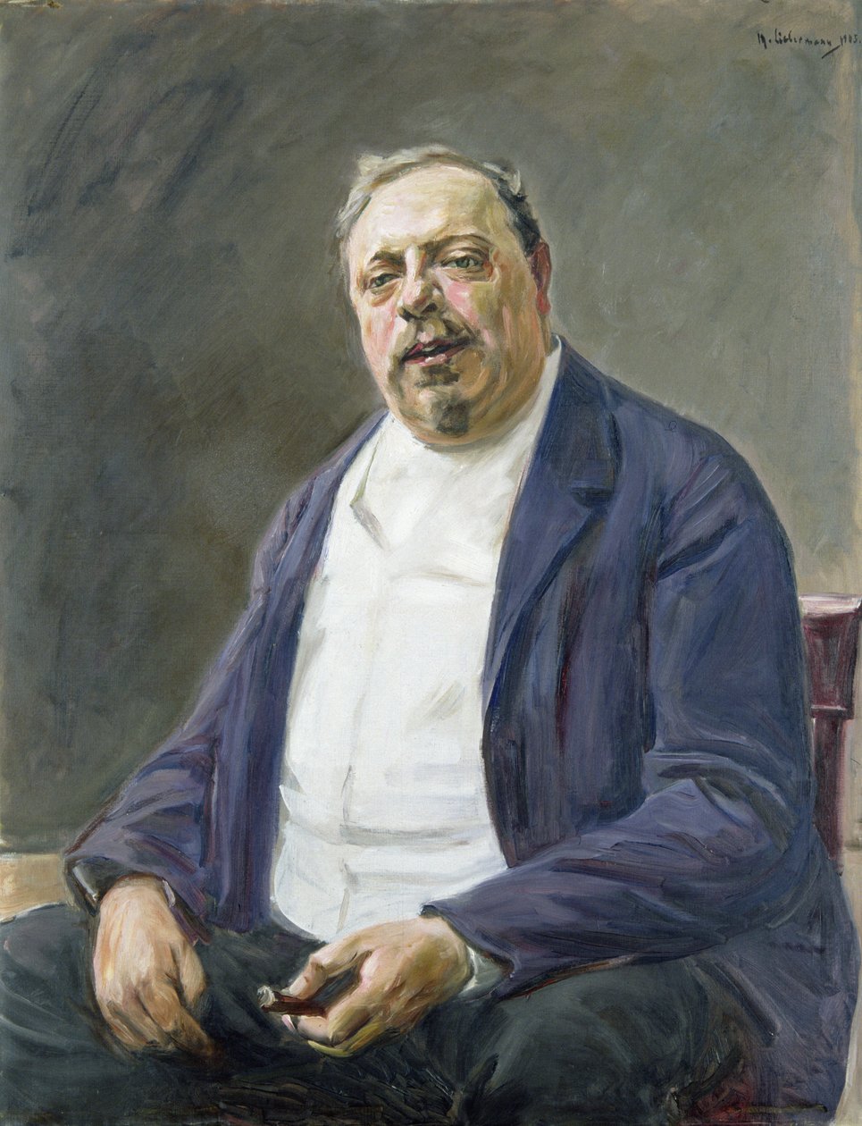 Barão Alfred von Berger, 1905 de Max Liebermann