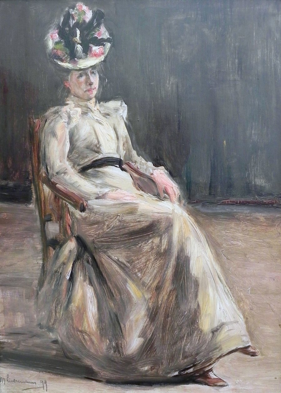 Damenbildnis de Max Liebermann
