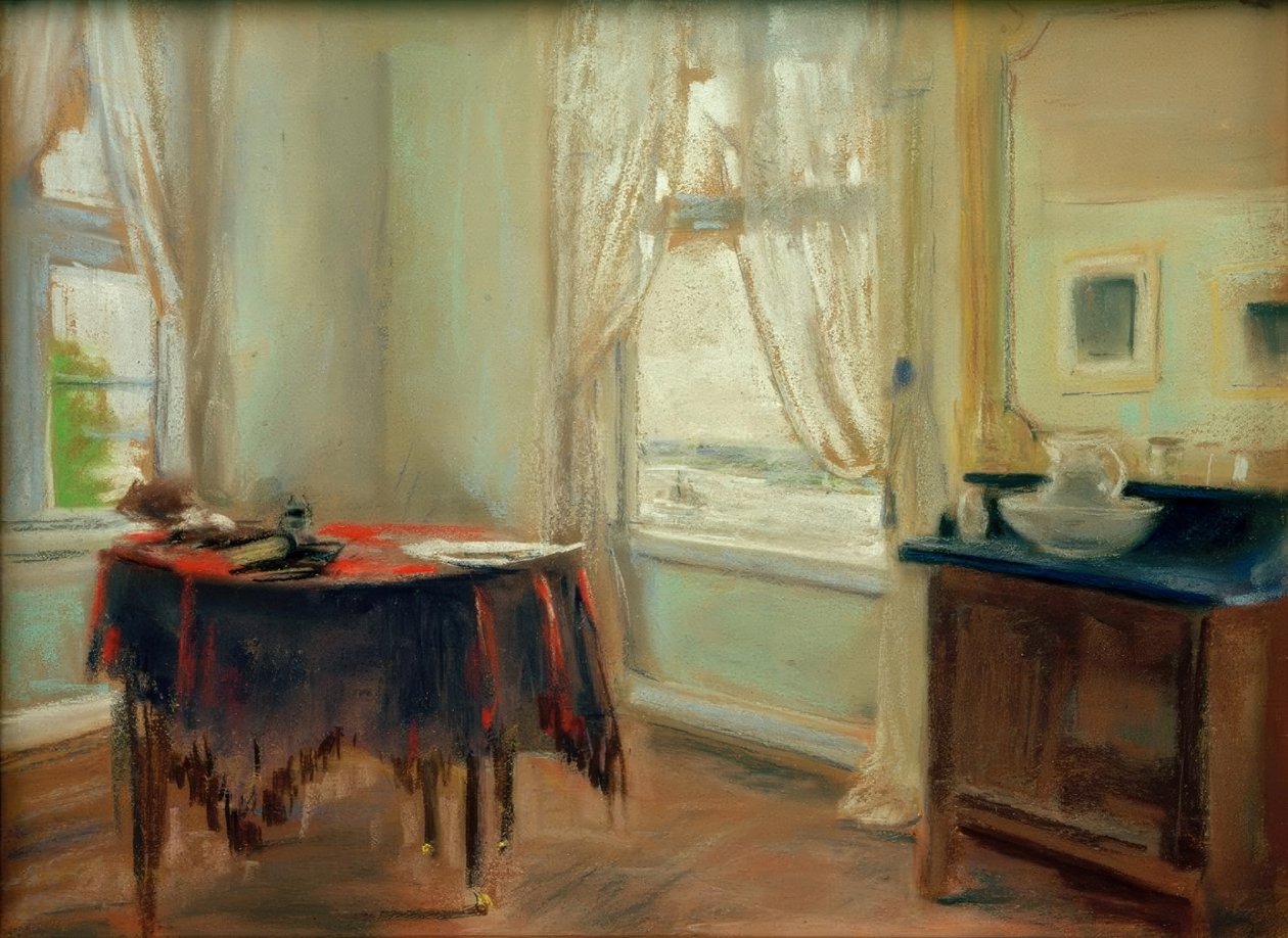 O quarto do artista em Jacob in Nienstedten de Max Liebermann
