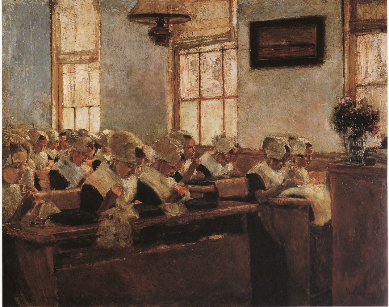Escola de costura holandesa de Max Liebermann