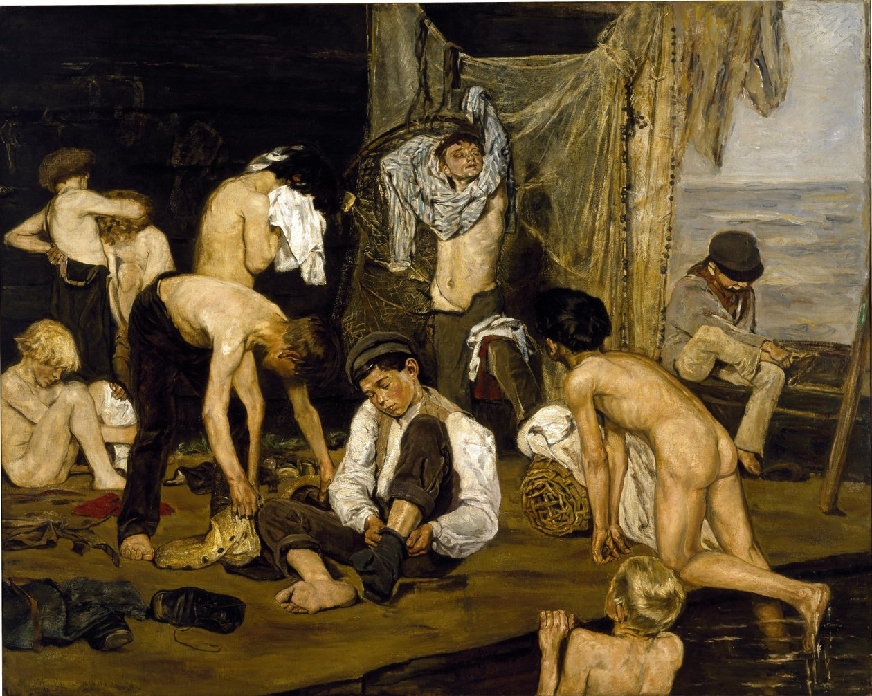 Na piscina de Max Liebermann