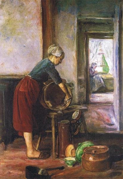 Na cozinha de Max Liebermann
