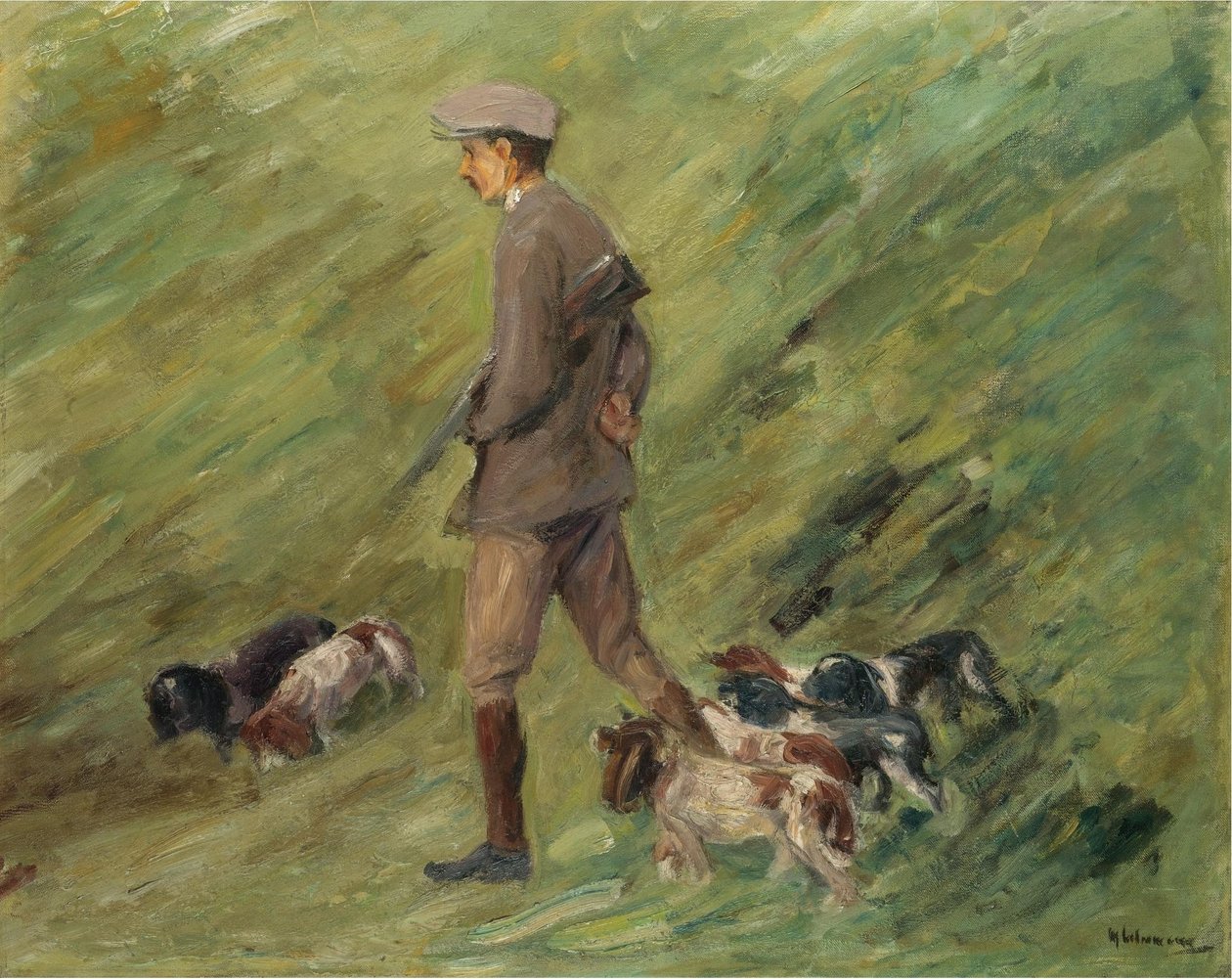 Caçador nas dunas de Max Liebermann
