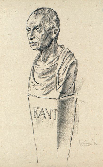 Kant no artista panfletos de Max Liebermann