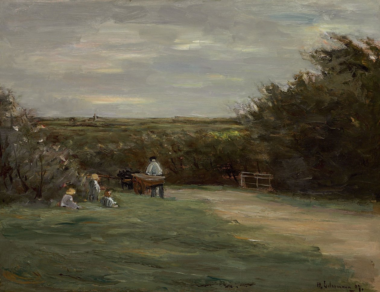 Landschaft bei Noordwijk, Noordwijk-Binnen de Max Liebermann