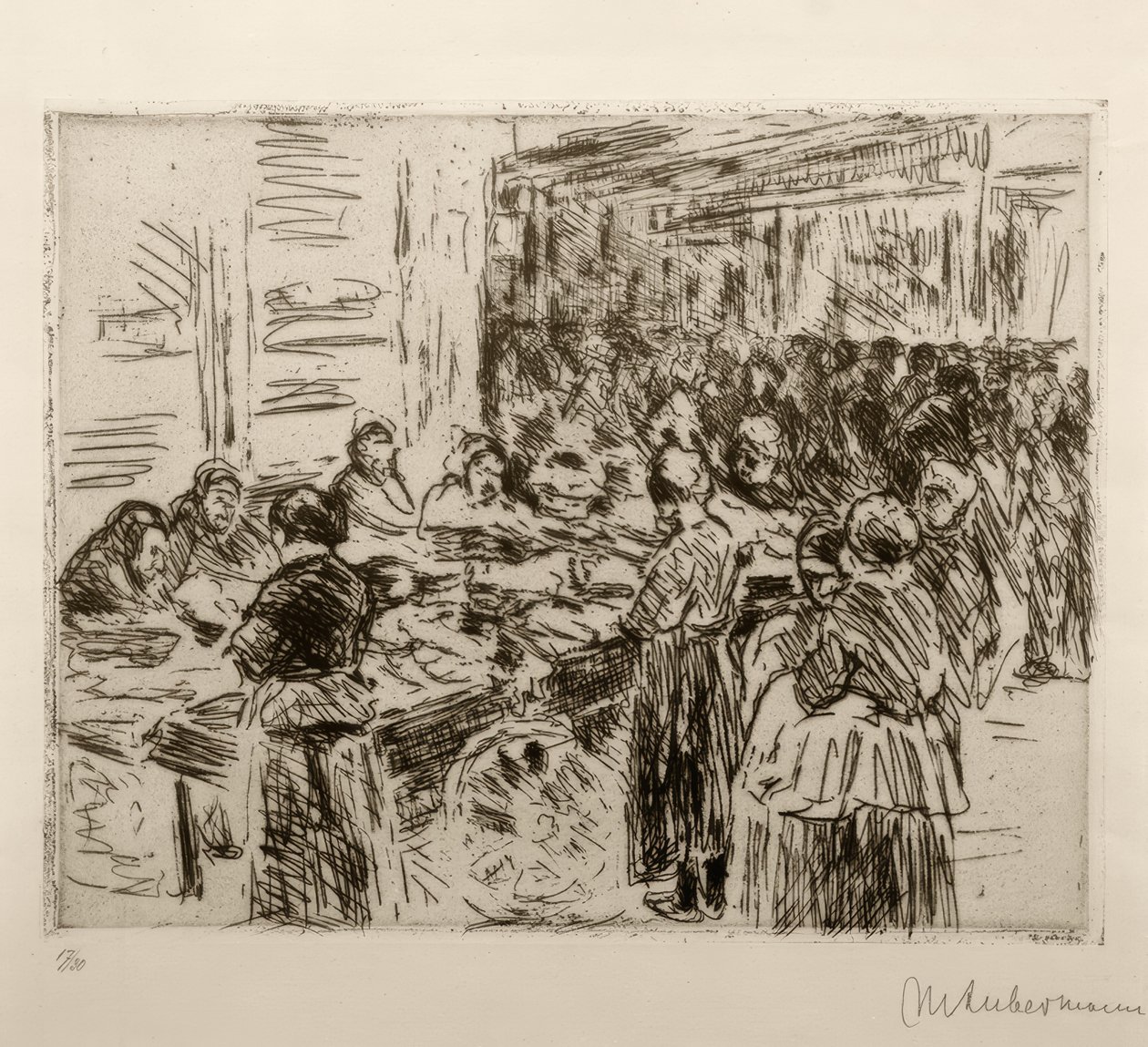 M.Liebermann, Judengasse (Amsterdã) de Max Liebermann