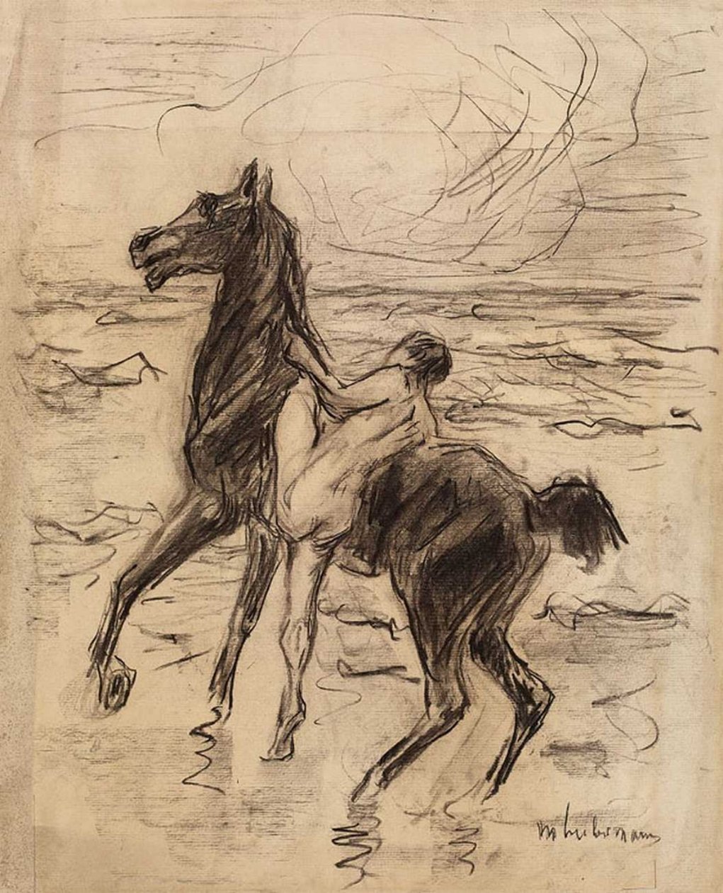 de cavalo de Max Liebermann