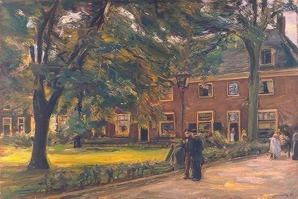 Casa dos Proveniers em Haarlem de Max Liebermann