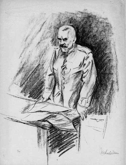 Chanceler de Bethmann Hollweg de Max Liebermann