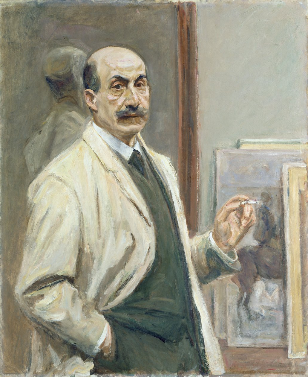 Auto-retrato, 1910 de Max Liebermann