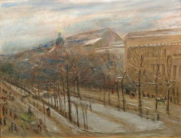 Sob as tílias de Max Liebermann