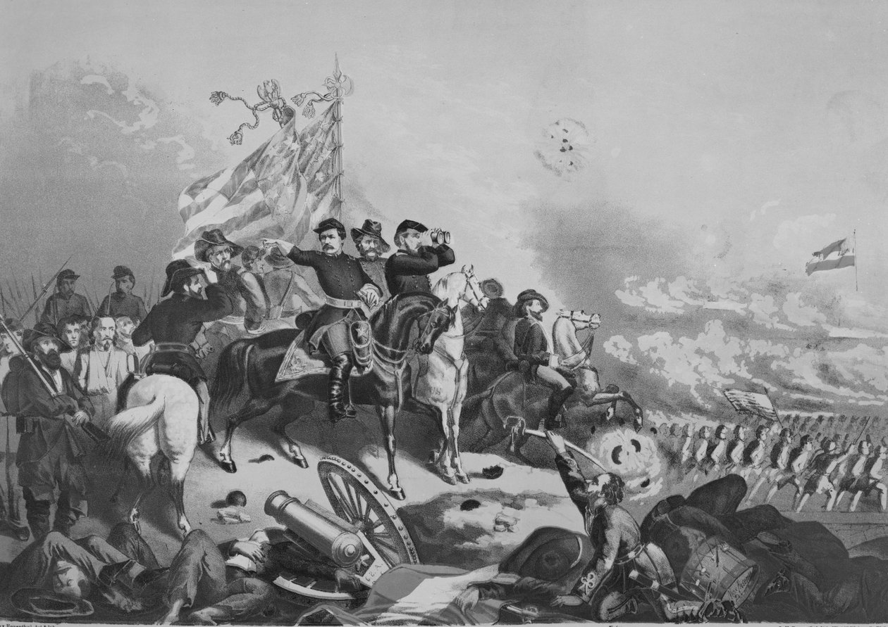 Batalha de Antietam em 1862, 1865 de Max Rosenthal
