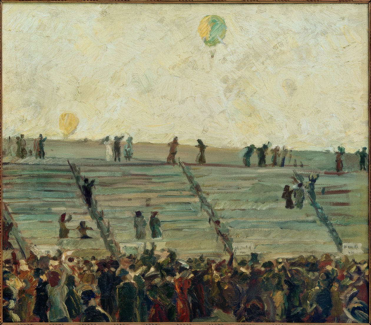 Corrida de balões de Max Beckmann