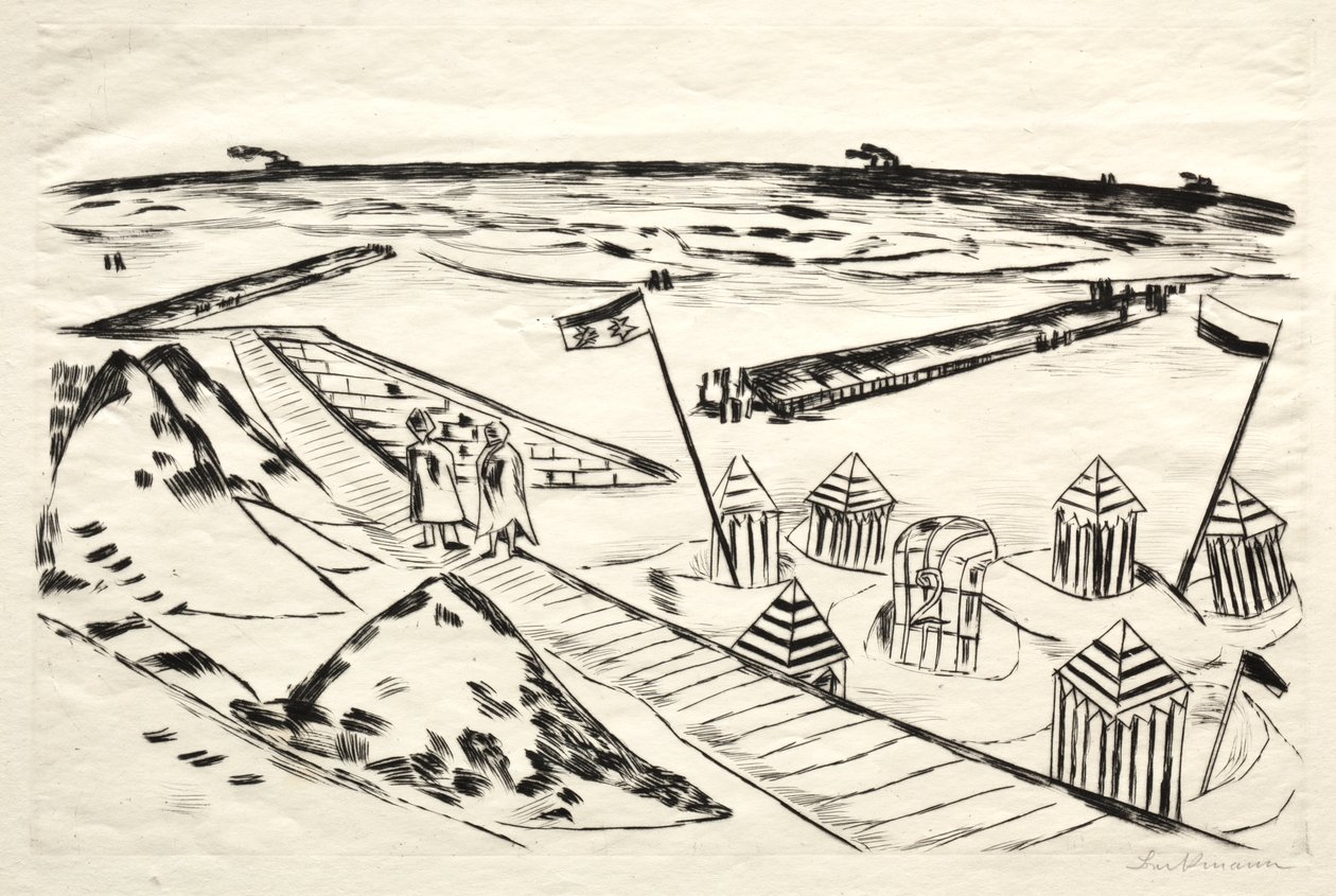 Praia de Max Beckmann