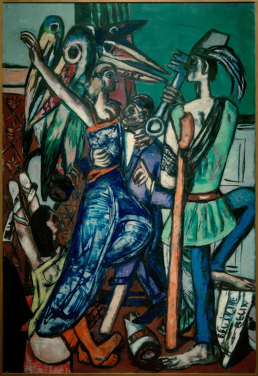 Comece a Beguine de Max Beckmann