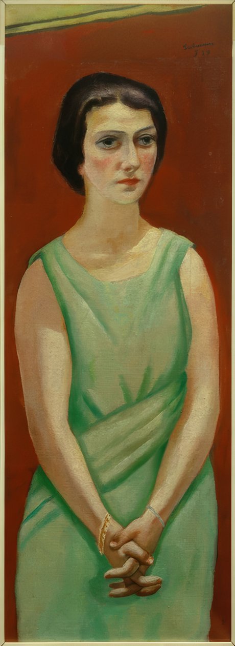 Retrato Elsebt Götz de Max Beckmann