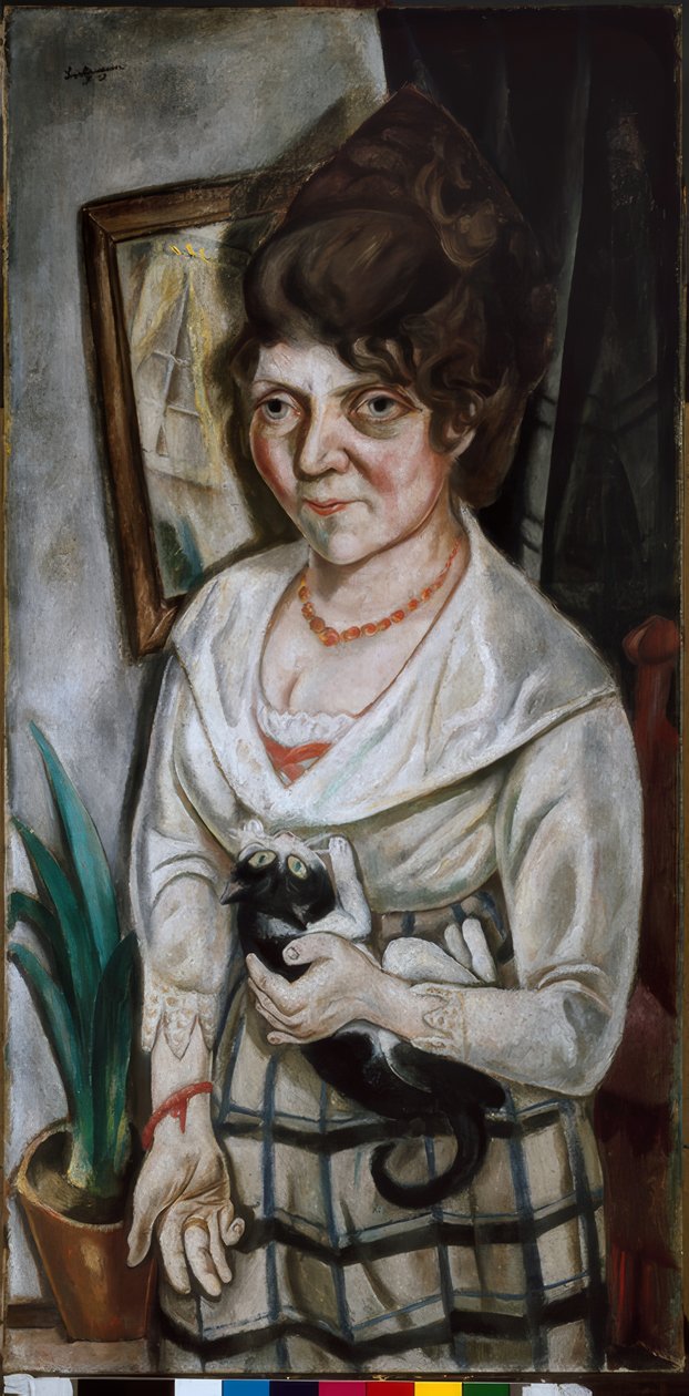 Retrato de Fridel Battenberg de Max Beckmann