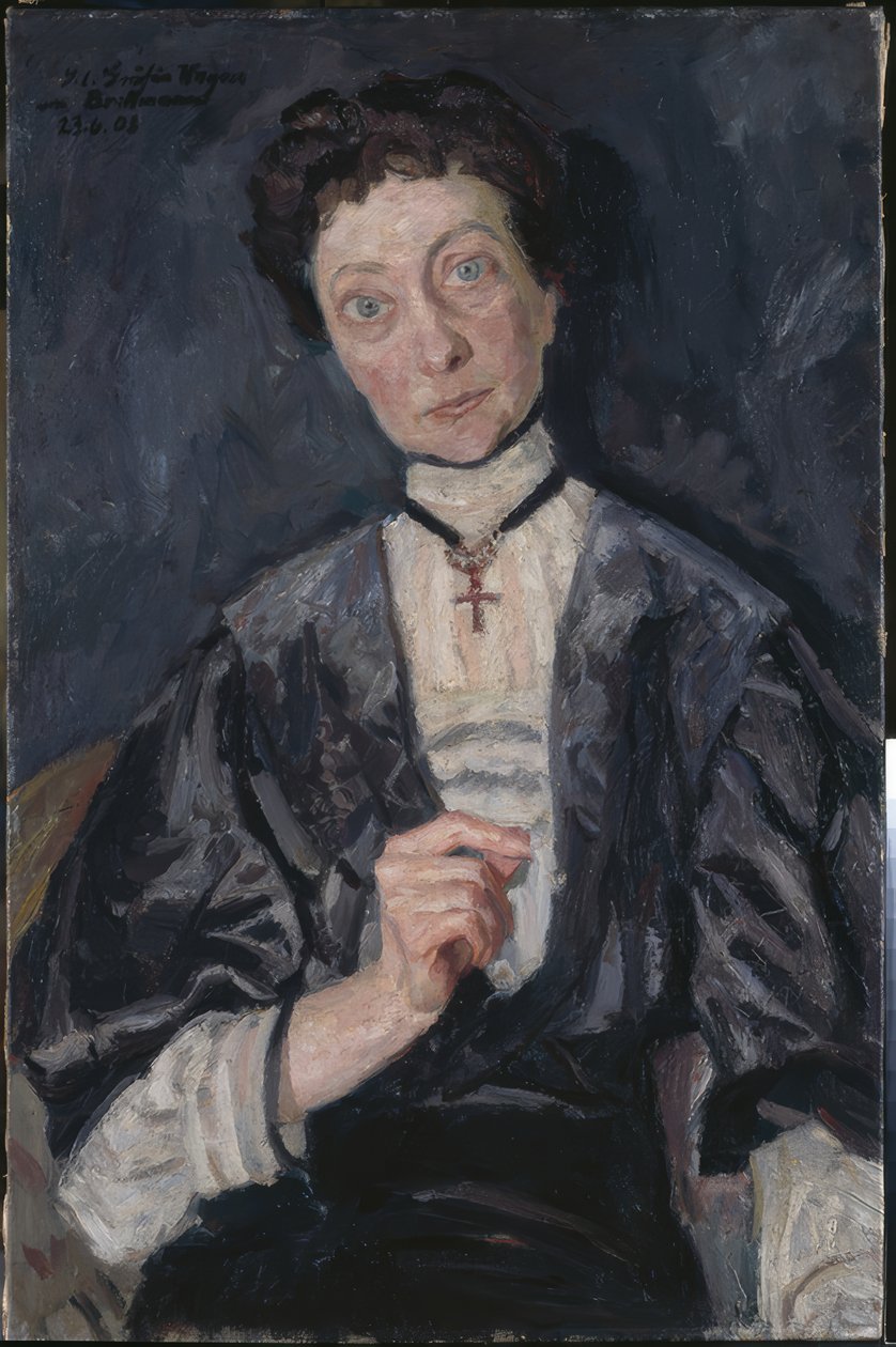 Retrato da Condessa S. vom Hagen de Max Beckmann