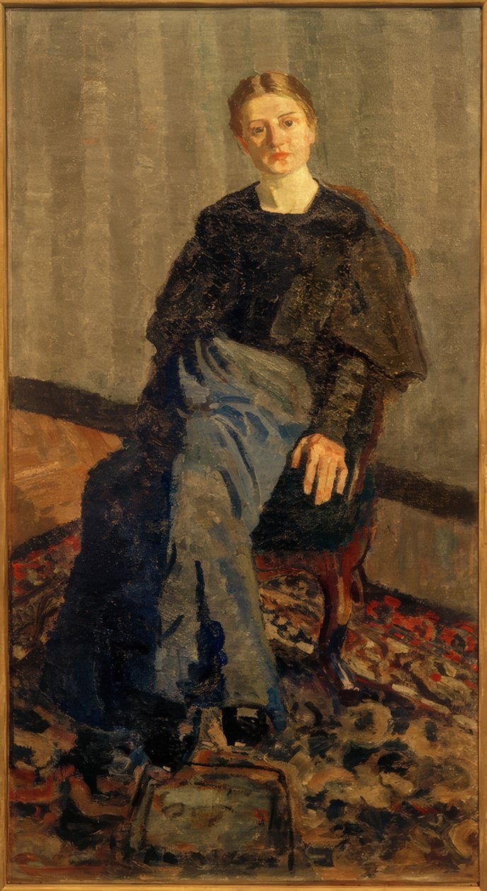 Retrato Minna Tube de Max Beckmann
