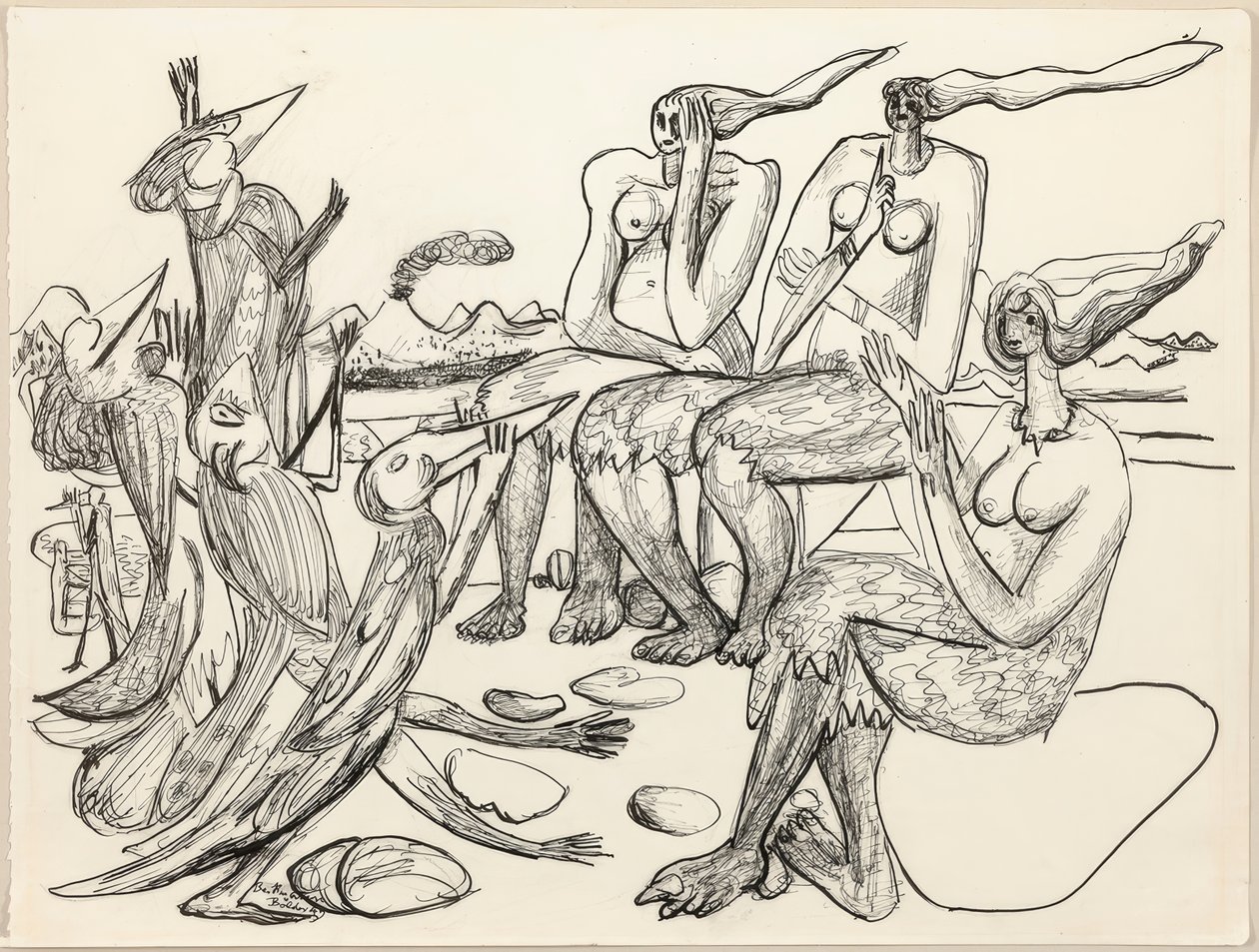 Birdplay de Max Beckmann