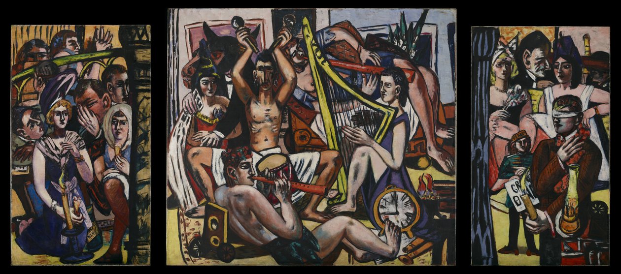Bluff do Homem Cego de Max Beckmann