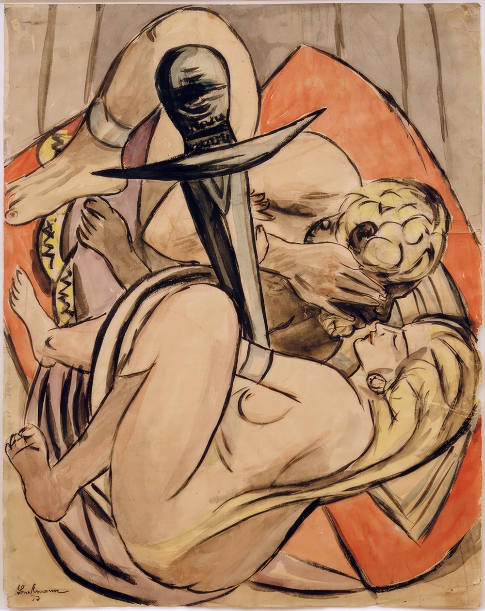 Irmão e irmã de Max Beckmann