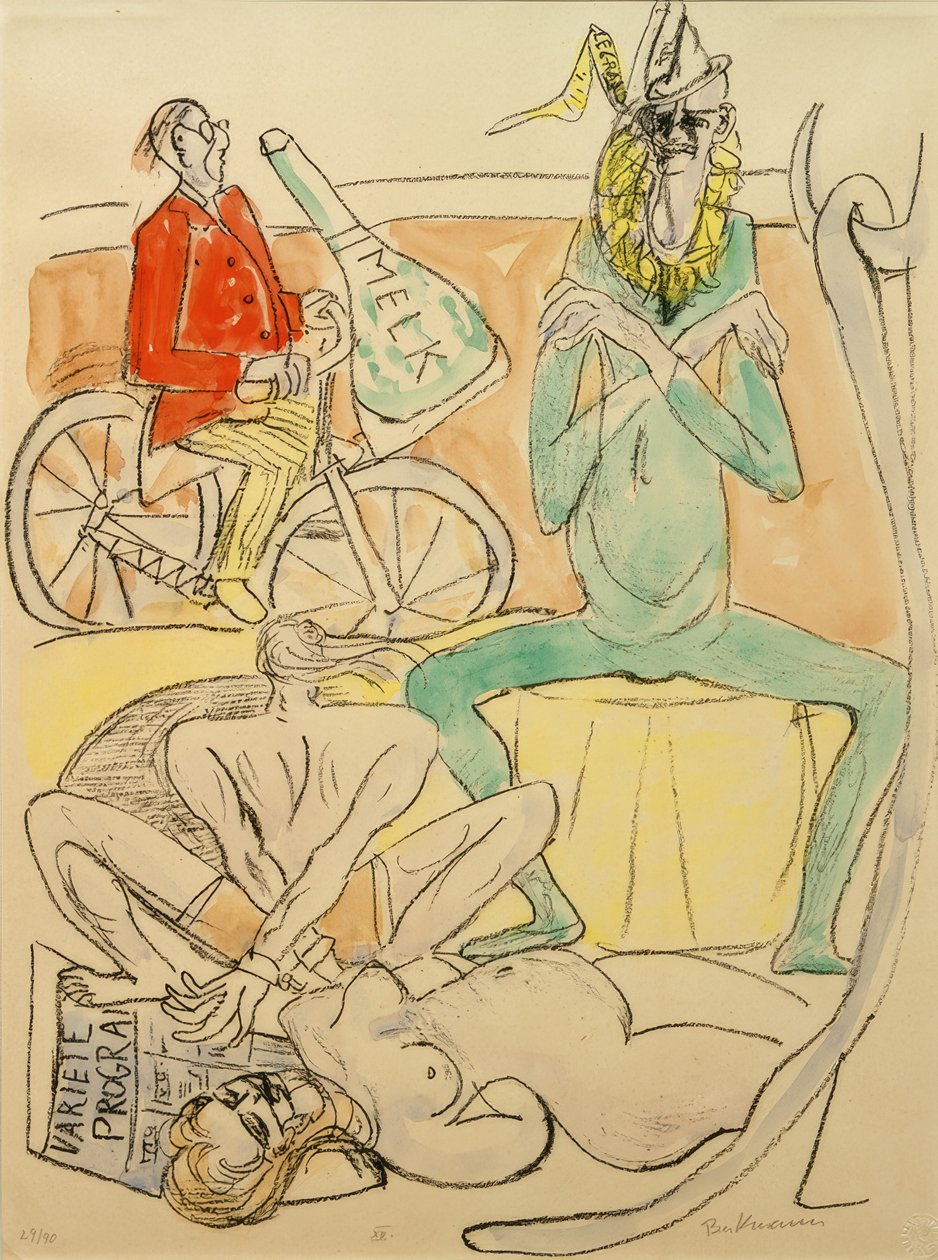 CIRCUS (Circo) de Max Beckmann