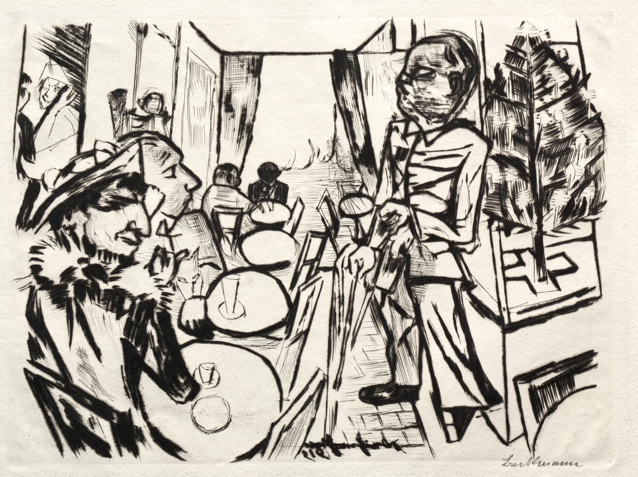 Natal de 1919 de Max Beckmann