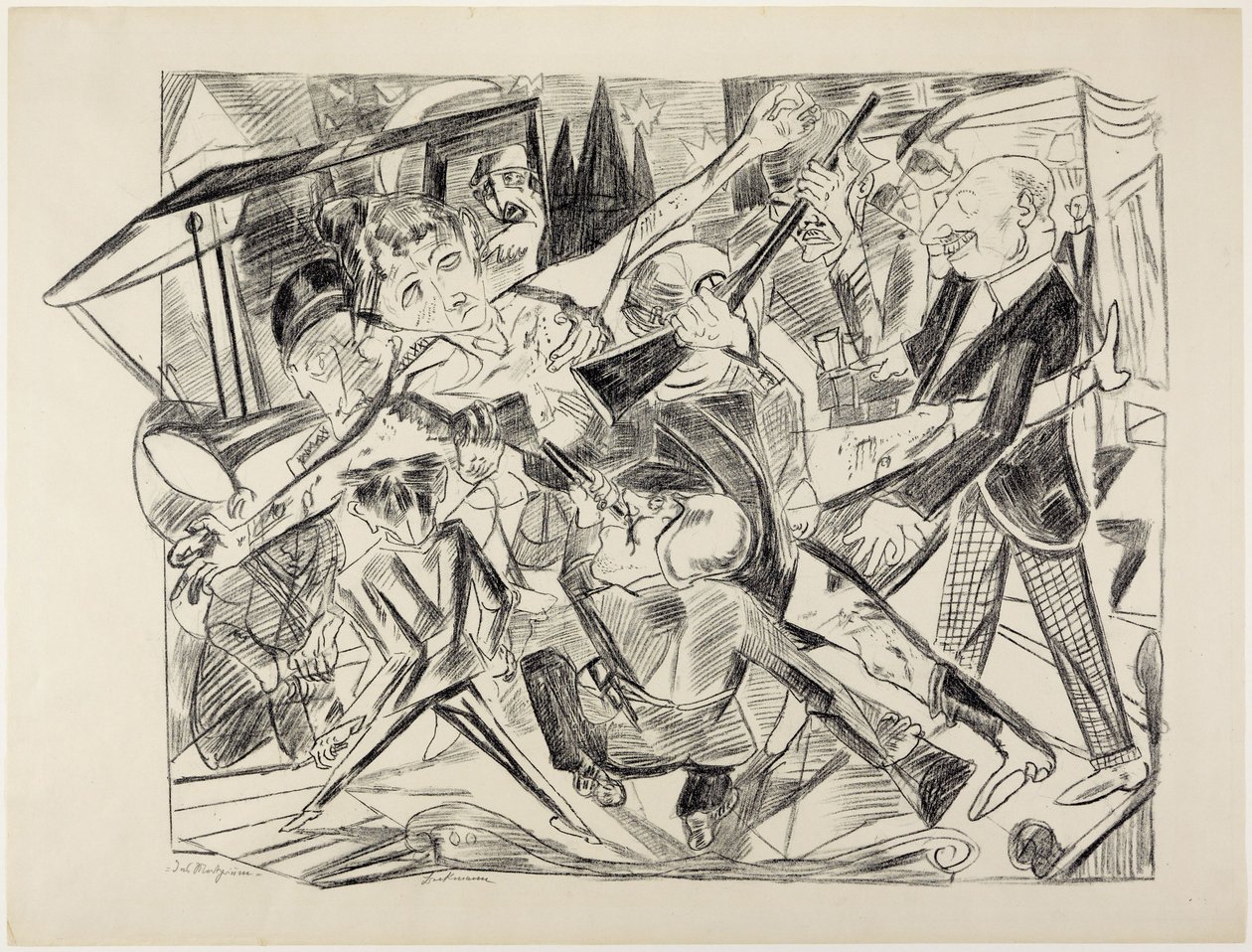 O martírio de Max Beckmann