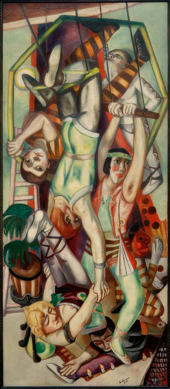 O trapézio de Max Beckmann