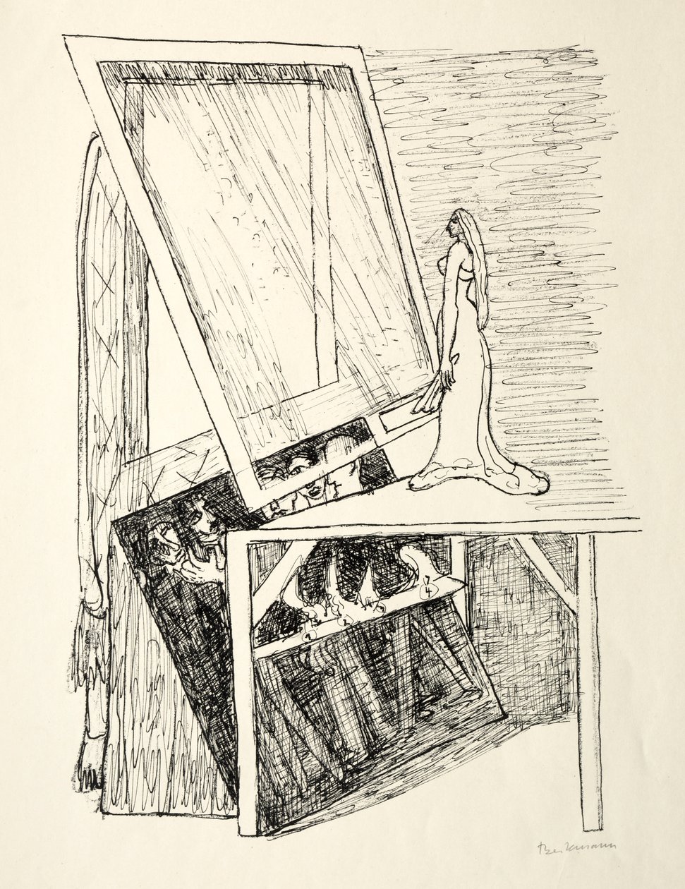 Dia e Sonho: Espelho Mágico de Max Beckmann