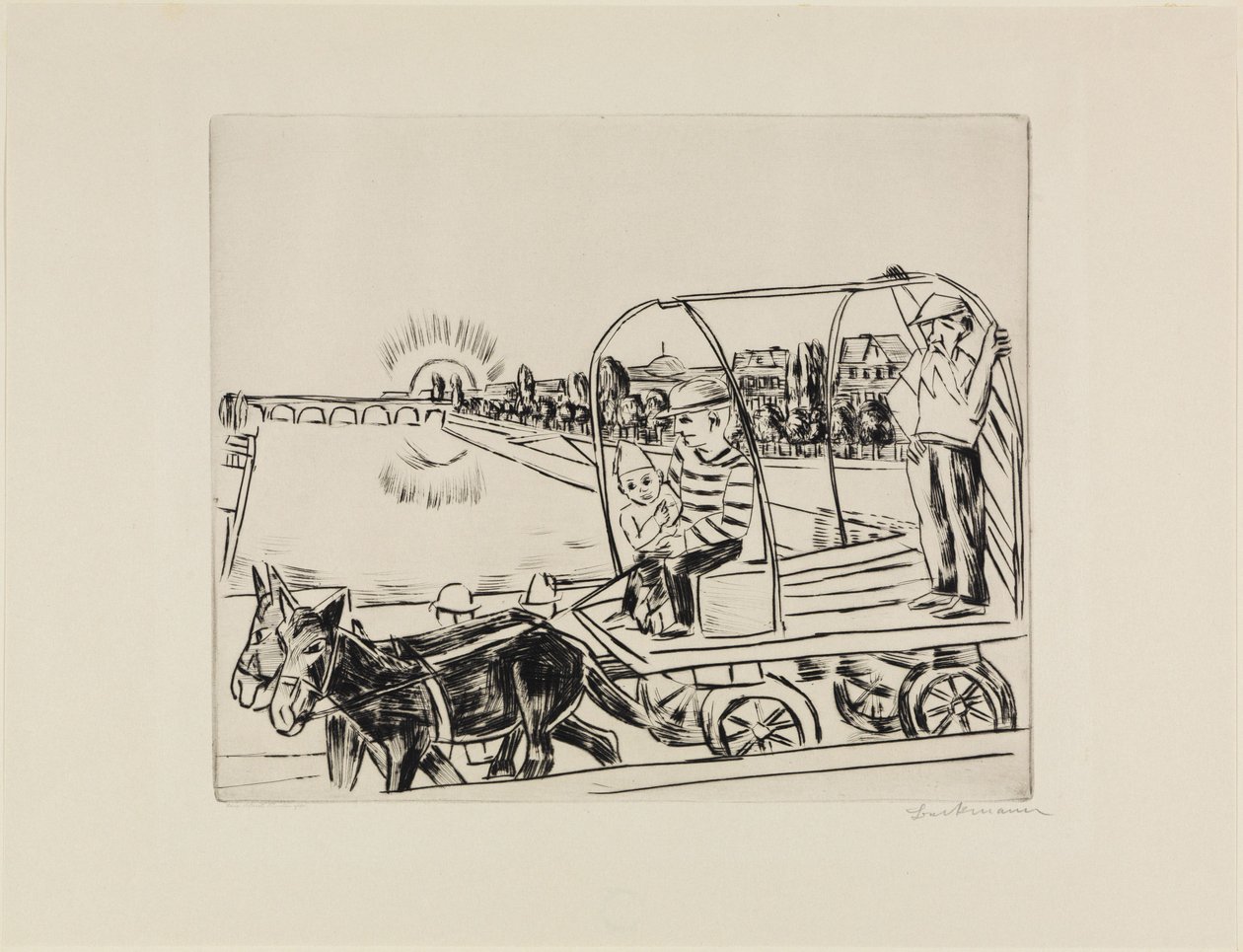 A manhã de Max Beckmann