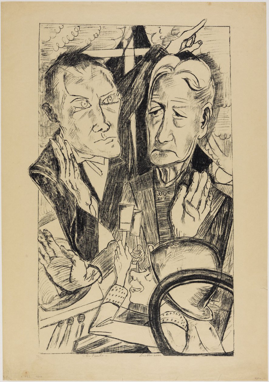 A família (família Beckmann) de Max Beckmann
