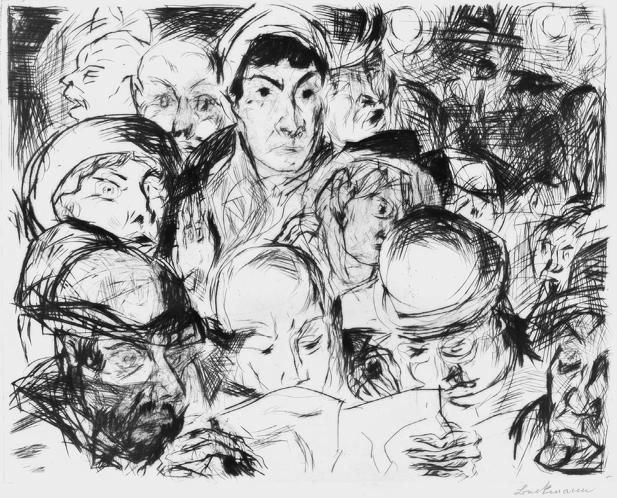 A Declaração de Guerra de Max Beckmann