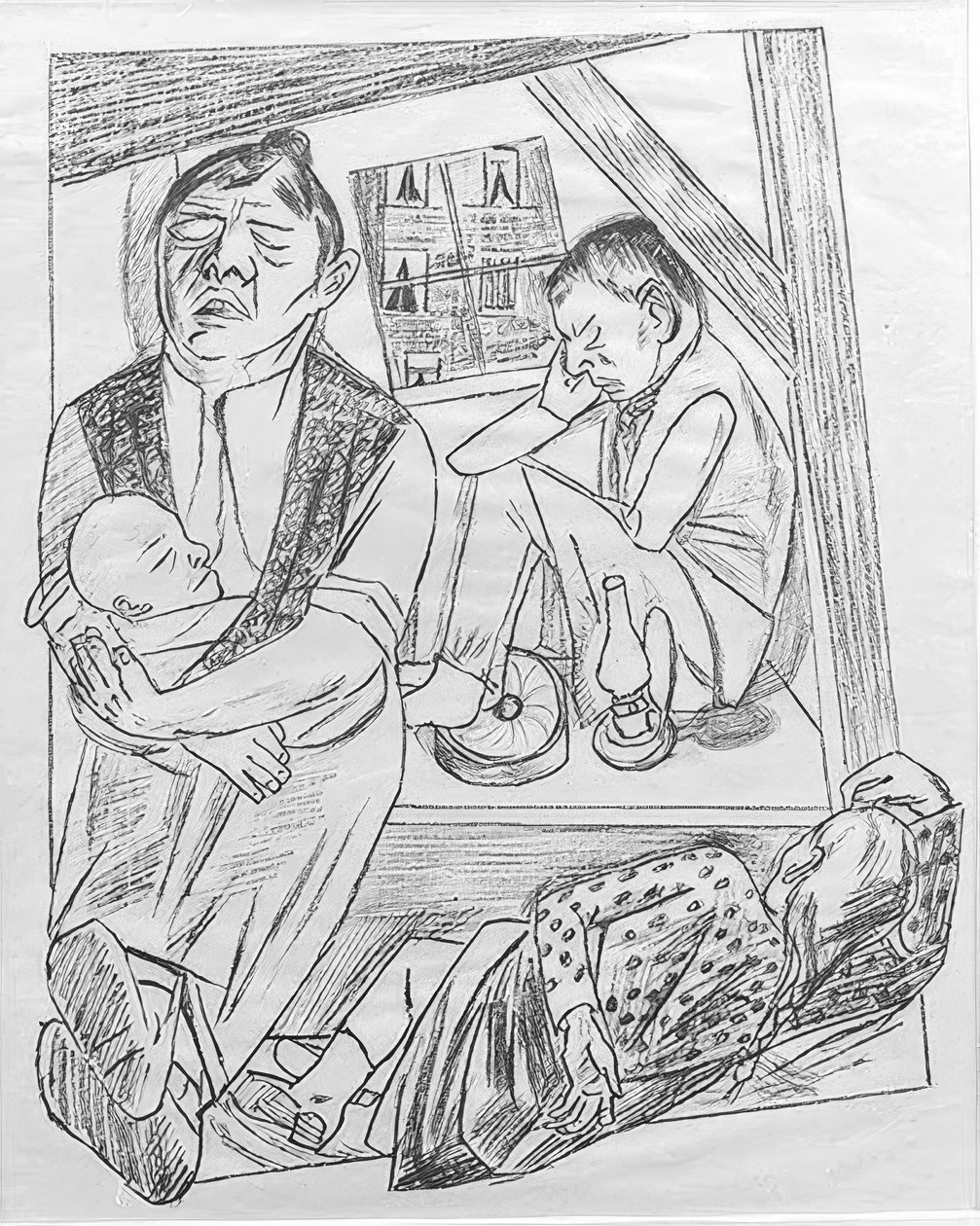 A noite de Max Beckmann