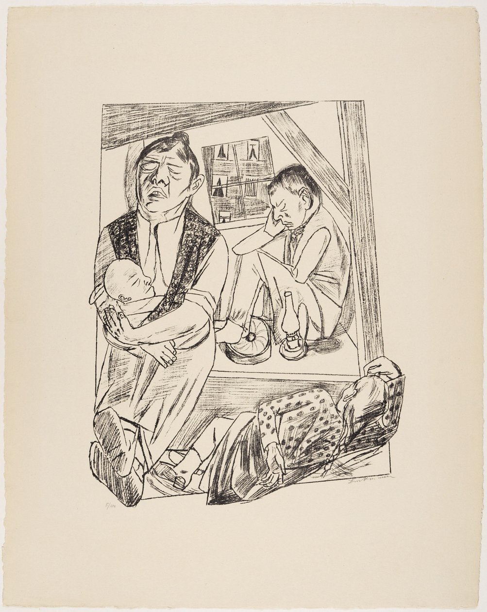 A noite de Max Beckmann