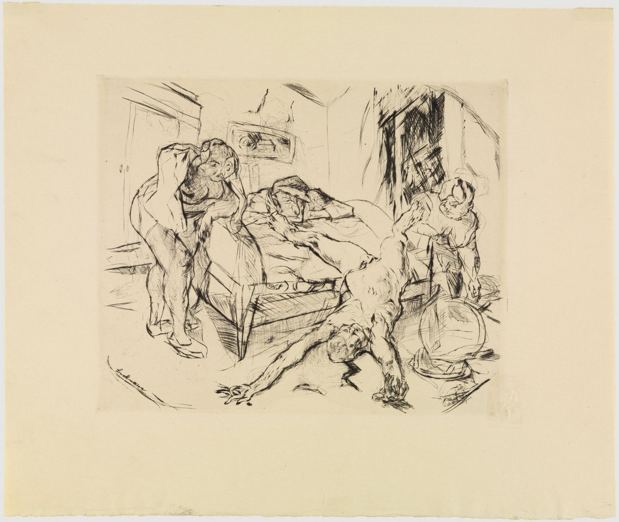 A noite de Max Beckmann