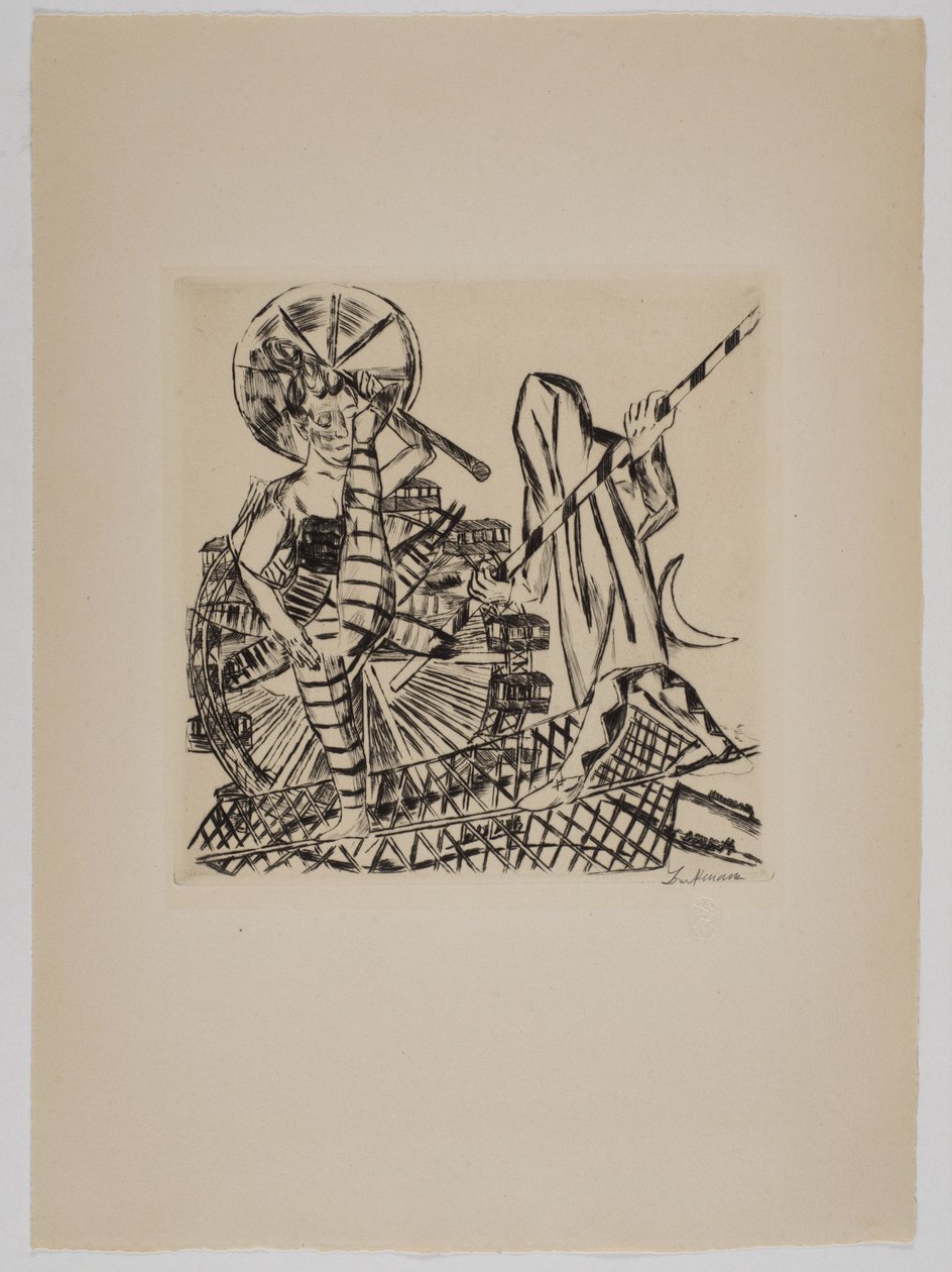 Os equilibristas de Max Beckmann