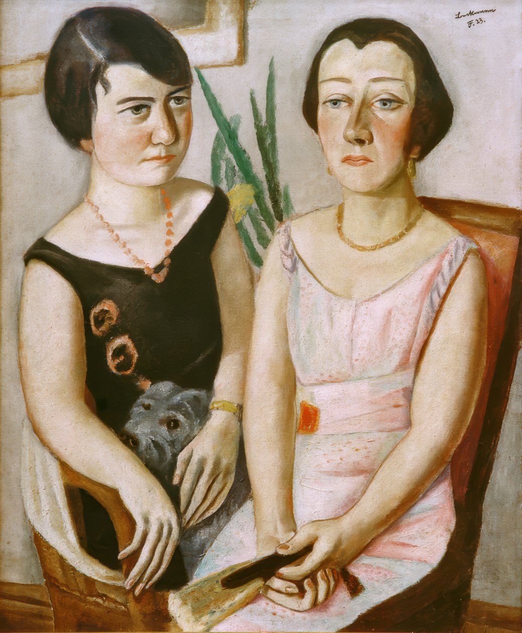 Retrato duplo de Max Beckmann