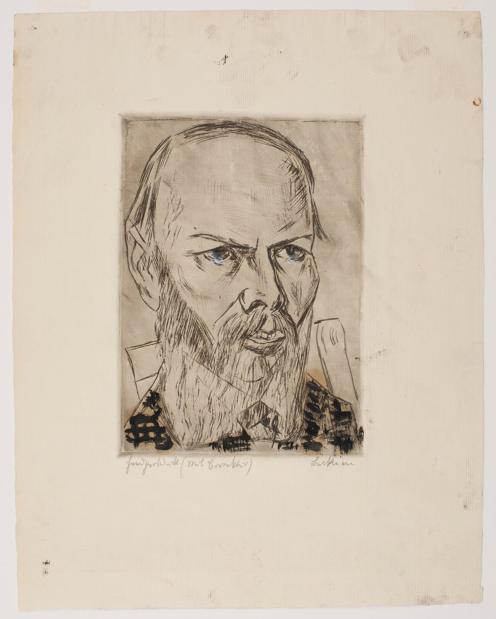 Dostoiévski I de Max Beckmann