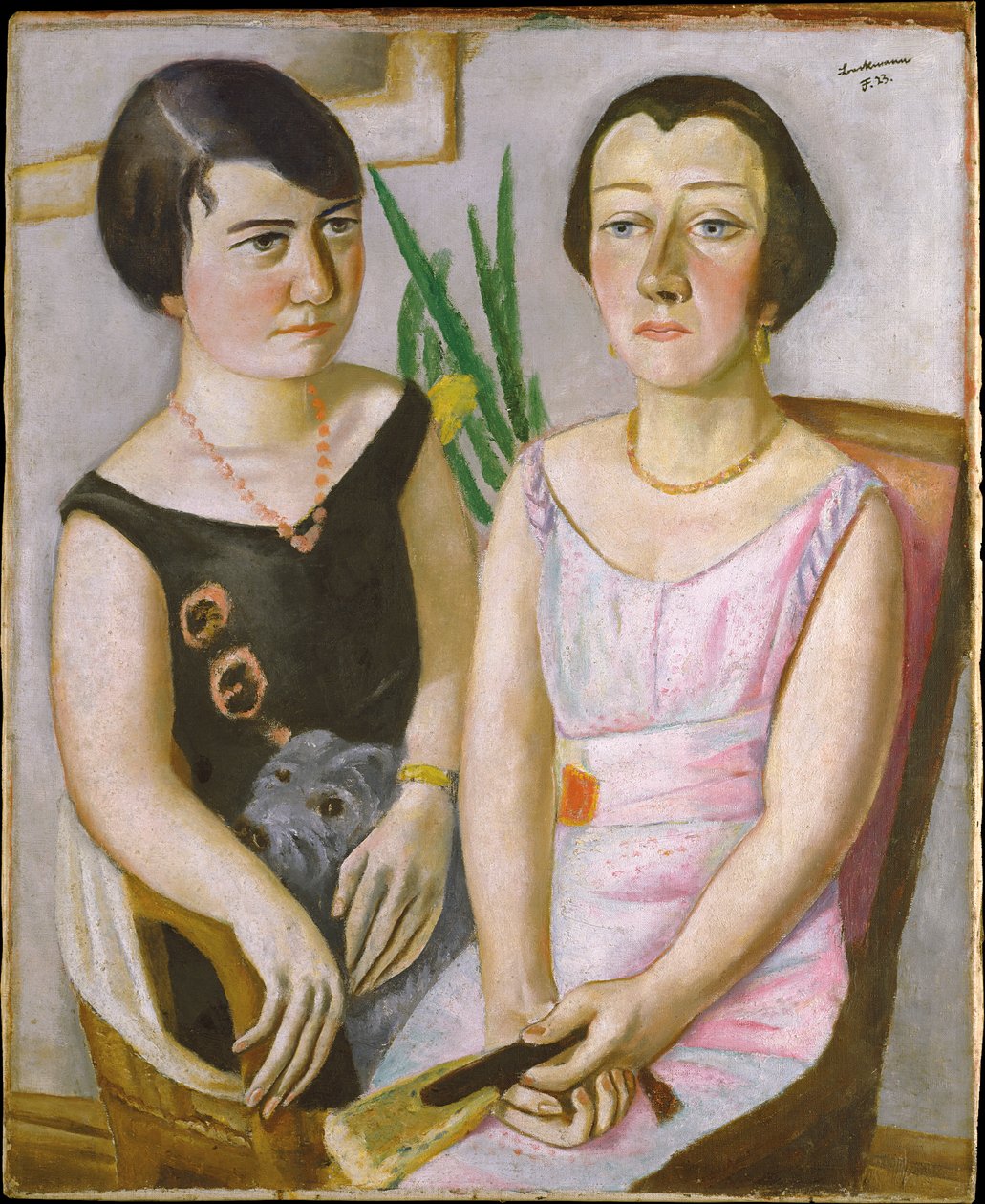 Retrato duplo de Max Beckmann