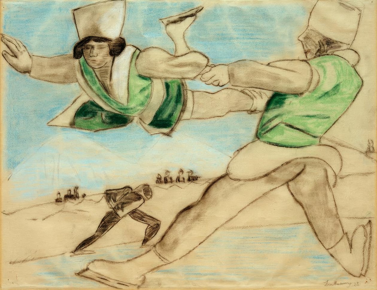 Patinador II de Max Beckmann
