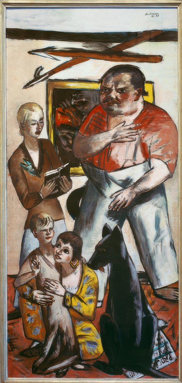 Foto de família George de Max Beckmann